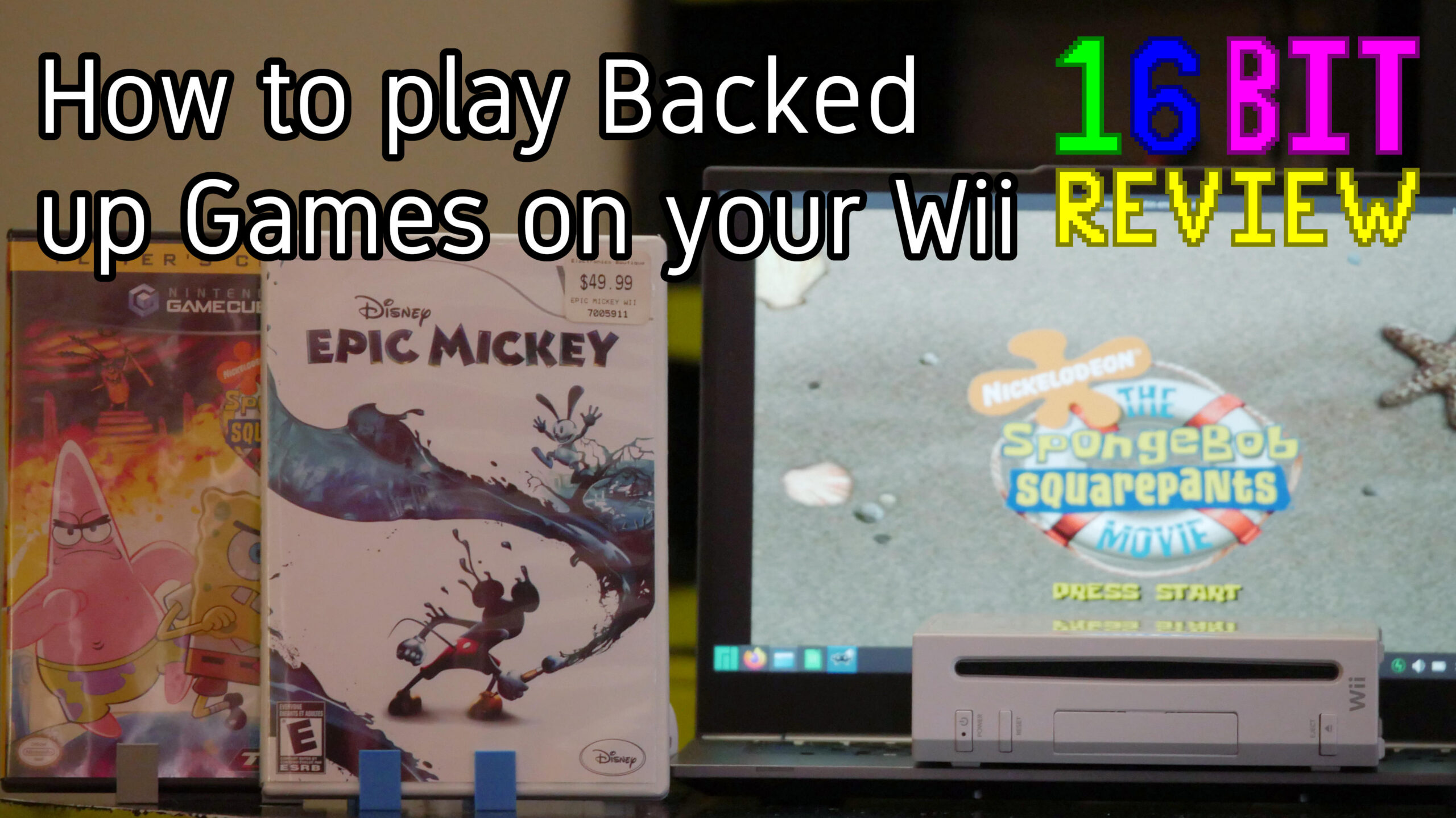 How to play Backed up Games on your Wii