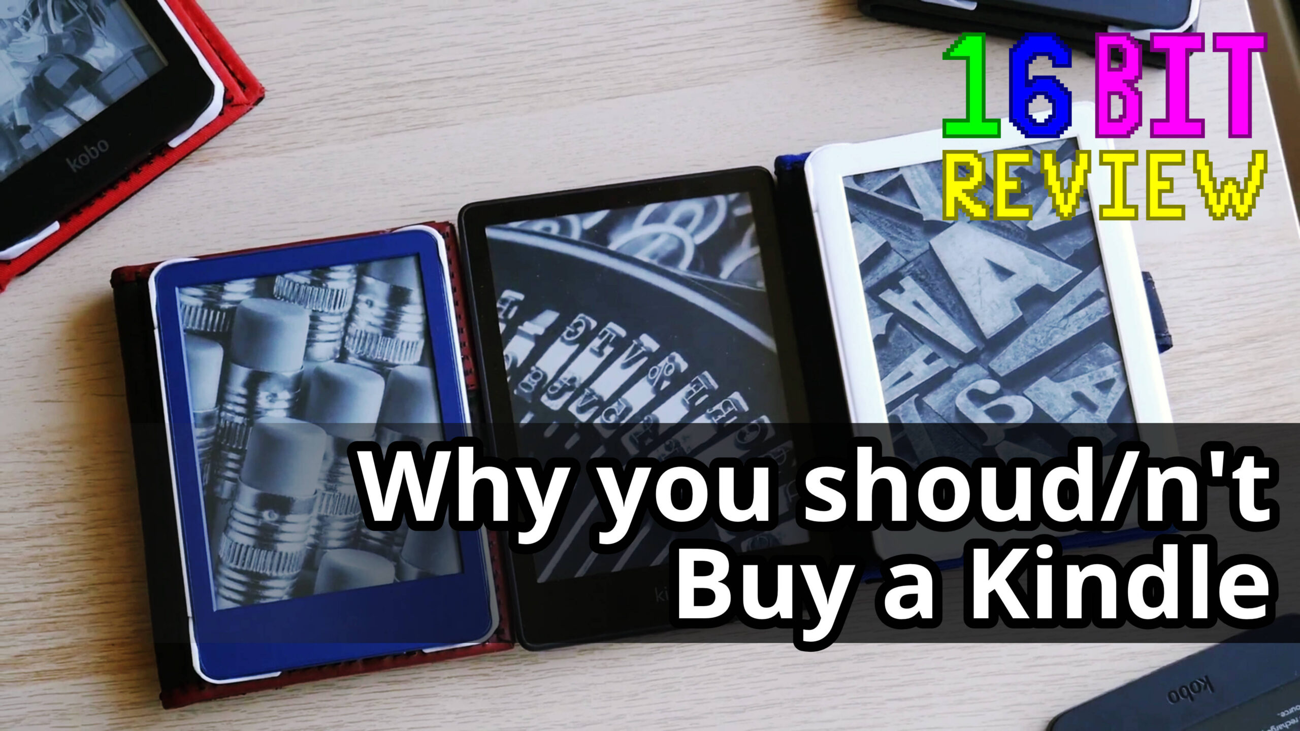 Why You Should/n’t Buy a Kindle