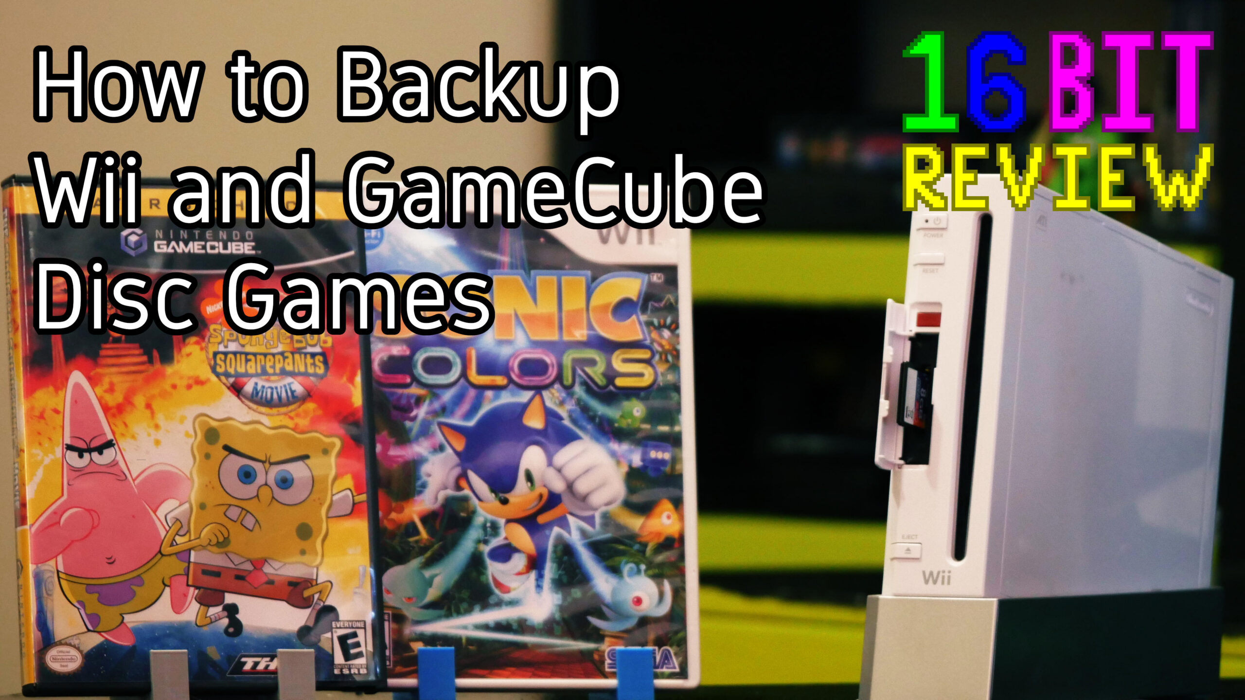 How to Backup GameCube and Wii Disc Games