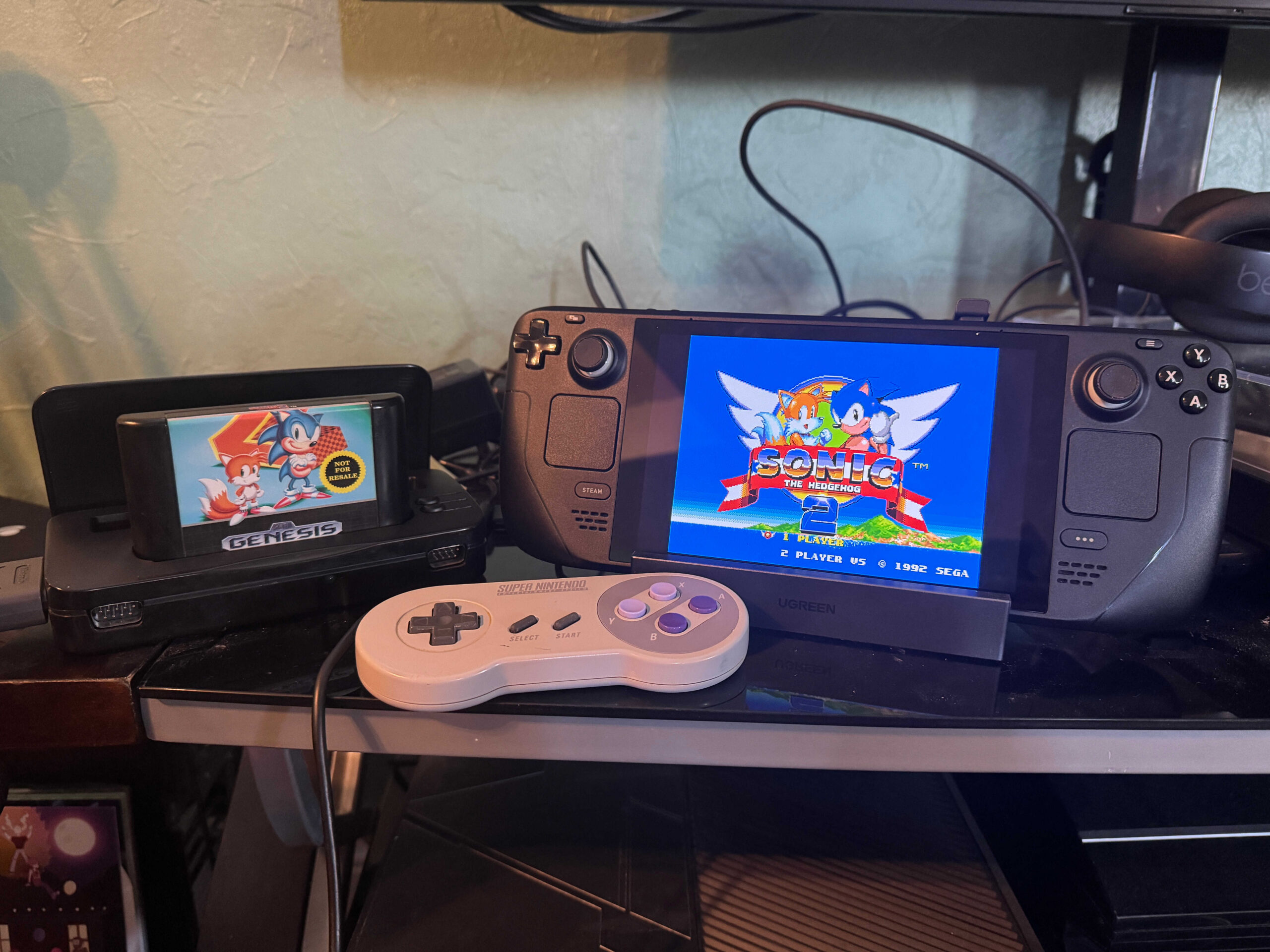 Sonic 2 on Steam Deck